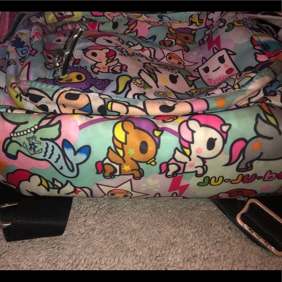 JuJuBe Tokidoki Be Sporty Backpack with Paci Pod - Picture 2 of 4